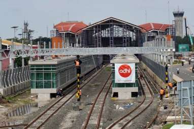 KA Bandara Cengkareng pun Tiba