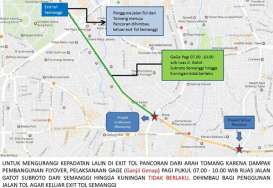 Ganjil Genap Tak Berlaku di Jl Gatot Subroto Pada Pagi Hari