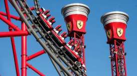 Ferrari Buka Wahana Roller Coaster Super Cepat