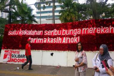 Ahok-Djarot Kalah, Penjual Bunga Kebanjiran Order