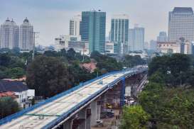 Foto Tiga Tahun Pembangunan MRT Jakarta Dipamerkan di Sekitar Bundaran HI