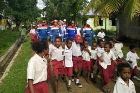 Gelar Kegiatan Mengajar, Pertamina Sasar Sekolah Dasar Hingga Papua