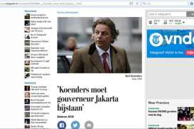 AHOK DIPENJARA, De Telegraaf: Belanda Dorong Uni Eropa Petisi Indonesia