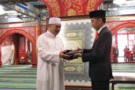 LAPORAN DARI BEIJING: Sambut Presiden Jokowi, Imam Masjid Niujie Cerita Populasi Muslim di China