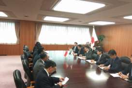 LAPORAN DARI TOKYO: Bahas Investasi Energi, Menteri Jonan Sambangi METI Jepang