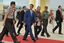 Presiden Jokowi Tiba di Tanah Air dari Arab