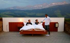 Tanpa Dinding, Hotel di Swiss Ini Tetap Laku