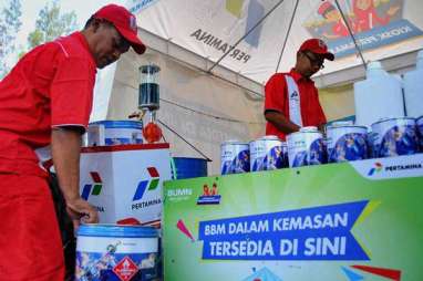 Pertamina Siapkan 25 Kios Kemasan Pertamax