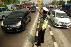 Perbatasan Kendal-Semarang Berlaku Contra Flow