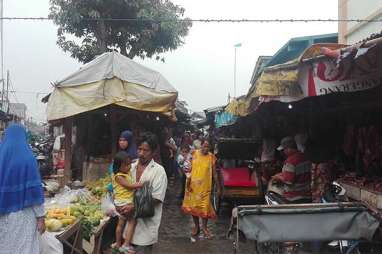 Di Pasar Tradisional Tangerang Ini, Harga Sayur dan Daging Naik