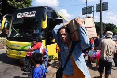 ARUS BALIK LEBARAN 2017: Sebanyak 38.627 Pemudik dengan Bus Telah Masuk Jakarta