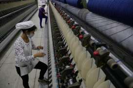 Produksi Tekstil Sektor Hulu Kuartal II/2017 Turun