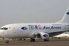 Pesawat Tri MG Asia Airlines Tergelincir di Bandara Wamena
