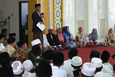 Di Jember, Presiden Jokowi Bertemu Santri Paling Ganteng