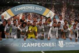 Piala Super Spanyol 2017: Real Madrid Juara,  Gilas Barcelona 2-0