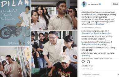 Ridwan Kamil Main di Film Dilan, Apa Perannya?