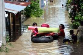 Banjir Medan, BNPB akan Bangun Tanggul di Kampung Nelayan