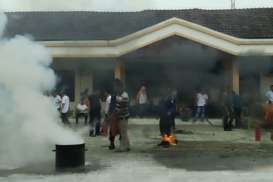 Danamon Pelatihan Mitigasi Kebakaran Bagi Pedagang Pasar di Medan