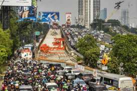 Hujan Guyur Jakarta, Pancoran Macet Parah