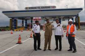 JALAN TOL: Tiga Ruas Trans-Sumatra Beroperasi