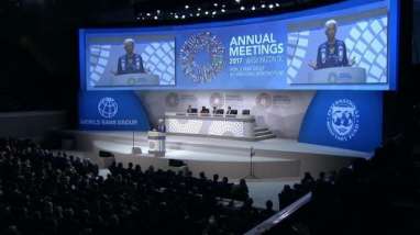Puncak Rapat Tahunan IMF-World Bank : Lagarde Tekankan 3 Prioritas Kebijakan Ini