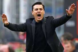 LIGA ITALIA: Montella Bertemu Petinggi Milan Tiga Kali, Dipecat?