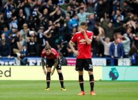 LIGA INGGRIS Manchester United Terkapar di Kandang Tim Promosi Huddersfield Town