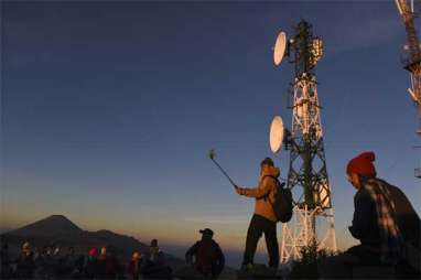 GUNUNG AGUNG ERUPSI: Telkomsel Kerahkan Mobile BTS dan Genset Cadangan