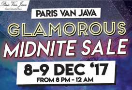 GLAMOROUS MIDNITE SALE di Paris Van Java Bandung