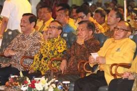 Akbar Tandjung Golkar Harus Masuk Dua Besar, Jangan Hanya Mikirin Anggaran