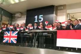 LAPORAN DARI LONDON: Menteri Rini Soemarno Buka Perdagangan Saham London Stock Exchange