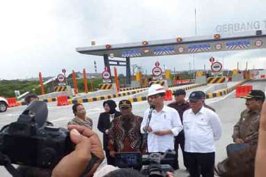 Jokowi Resmikan Tol Surabaya-Mojokerto