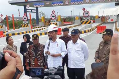 Meski Banyak Peresmian, Pembangunan Jalan Tol Sepanjang 2017 Tak Penuhi Target