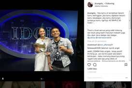 INDONESIAN IDOL: Juliette Senang Banget Bisa Peluk dan Nyanyi Bareng Judika 