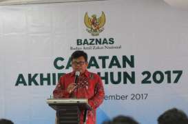 Baznas Himpun ZIS Rp155 Miliar Selama 2017