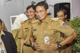 Hari Pertama Kerja 2018, Sandiaga Pimpin Sidak