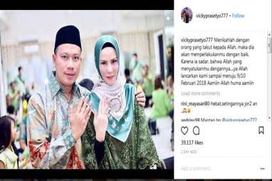 Lewat Instagram, Vicky Prasetyo Akui Akan Nikahi Angel Lelga Februari Mendatang