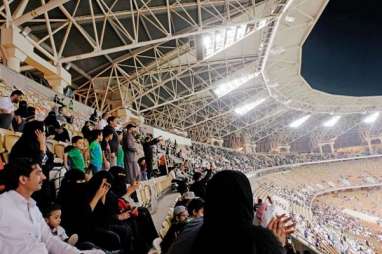 Perempuan Saudi Sekarang Bisa Nonton Bola Langsung di Stadion