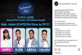 INDONESIAN IDOL 2017: Voting SMS Akan Tentukan Nasib 20 Kontestan 