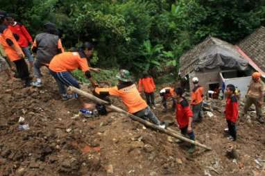 Longsor Wonosobo Renggut Nyawa Seorang Warga