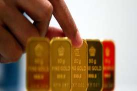 Harga Emas Antam di Balikpapan dan Banjarmasin Turun Rp1.000 Per Gram