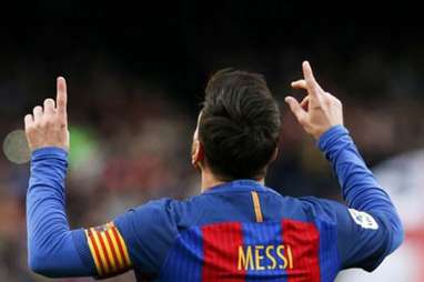 LIGA SPANYOL: Malaga vs Barcelona,  Messi Absen