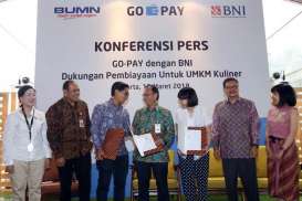 Go-Pay Gandeng BNI Salurkan Kredit ke Mitra Go-Food