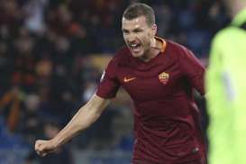 HASIL LIGA CHAMPIONS: AS Roma Ke Perempat Final, Edin Dzeko Pahlawan