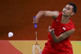 ALL ENGLAND 2018: 'Perang Saudara', Tommy Sugiarto Singkirkan Anthony Ginting