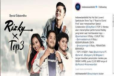 INDONESIAN IDOL: Siapakah Yang Paling Asyik Duet dengan Rizky Febian?