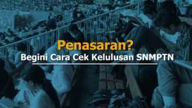 SNMPTN 2018: Cek Kelulusan Mulai 17.00 WIB di www.pengumuman.snmptn.ac.id