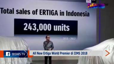 The All New Ertiga Jalani World Premier di IIMS 2018