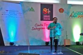 Ansor Fair 2018, Simak Pemaparan Yaqut Cholil Qoumas