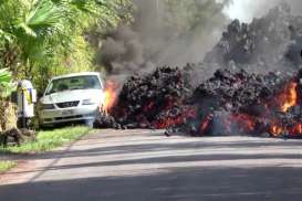 LAVA HAWAII: Sebanyak 35 Rumah Penduduk Hancur